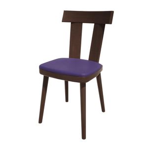 Bolero Bespoke Bamba Side Chair Blue/Wenge - HS493 - 1
