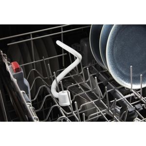 KitchenAid White-Coated Spiral Dough Hook for Bowl Lift Stand Mixer 5KSMBLWD - AT345 - 3
