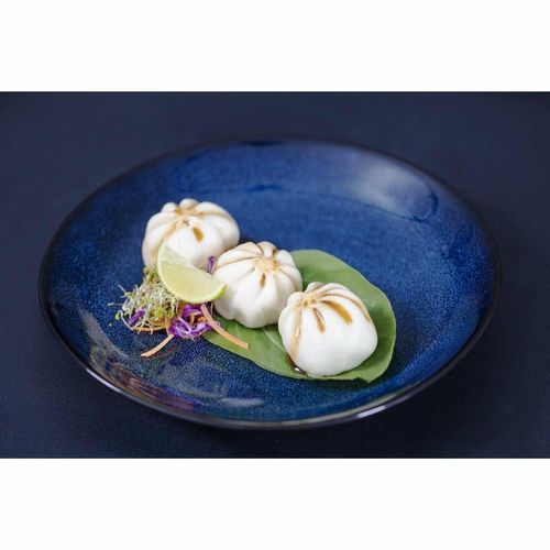Olympia Luna Midnight Blue Coupe Plates 205mm (Pack of 4) - DZ779 - 8