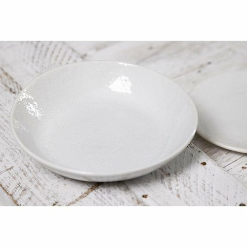 Olympia Denim White Coupe Bowls 220mm (Pack of 6) - FU228 - 5
