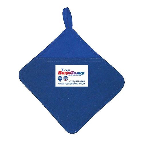 Burnguard Blue Hot Pad With Nomex Fibre and Pocket - FX098 - 1