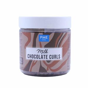 PME Chocolate Curls Milk Chocolate 85g - HU282 - 1