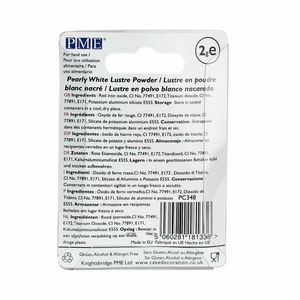 PME Lustre Colours Pearly White 2g - HU348 - 3