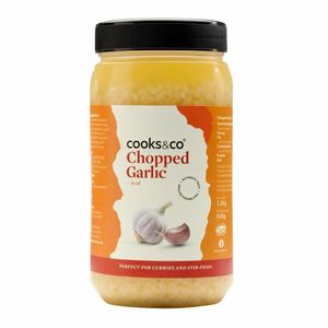 Cooks & Co Chopped Garlic in Oil 1.2kg - KA064 - 1