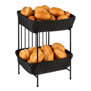 APS Buffet Stand Black 290x325x480mm - HY293 - 3