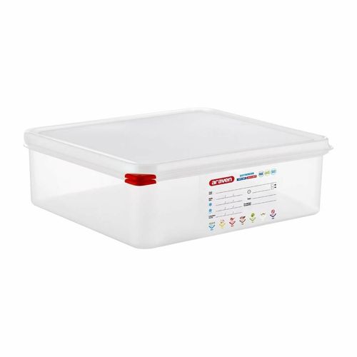 Araven Transparent Airtight Container GN 2/3 100mm 9Ltr - HW676 - 1