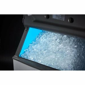 Manitowoc Ice Indigo NXT iT0620 Series 243kg Half Dice Ice Machine with Storage Bin D420 - FU048 - 3