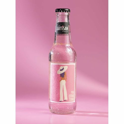 Artisan Drinks Pink Citrus Tonic Bottles 200ml (Pack of 24) - KA426 - 3