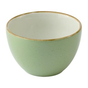 Churchill Stonecast Sage Green Profile Sugar Bowls 236ml (Pack of 12) - HY962 - 1