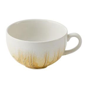 Churchill China Tide Gold Cafe Cappuccino Cups 355ml (Pack of 12) - HY968 - 1