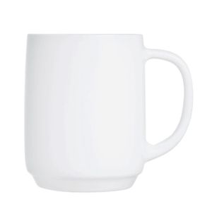 Arcoroc Intensity White Baril Mugs 290ml (24 Pack) - HZ449 - 1