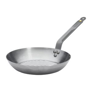 De Buyer Mineral B Round Grill Pan 26cm - HZ607 - 1