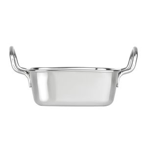 Olympia Table Presentation Square Dish Stainless Steel 115x115mm - HY123 - 3