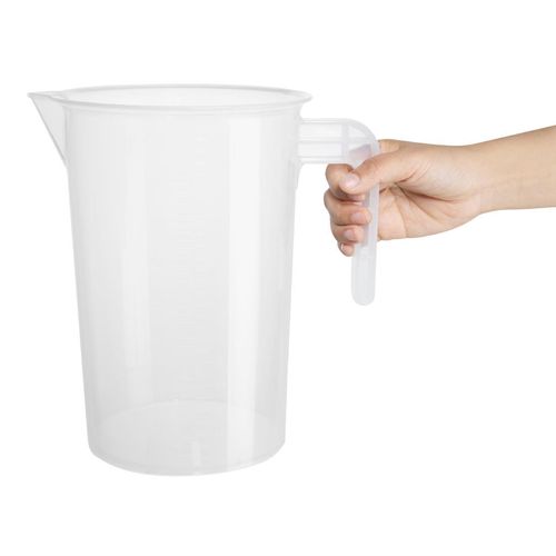 Nisbets Essentials Polypropylene Measuring Jug 4Ltr - HB205 - 4