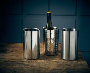 GenWare Hammered Stainless Steel Wine Cooler - 3