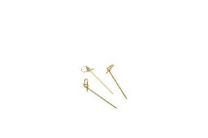 Bamboo Looped Skewers 9cm/ 3.5" (100pcs) - 1