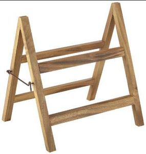 Acacia Wood Display Stand 38x30x40cm - 1