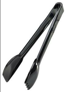 Salad Tongs 9" Black - 1