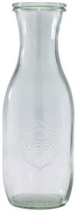 WECK Juice Jar 1L/ 35.2oz 6cm (Dia) (Pack of 6) - 1