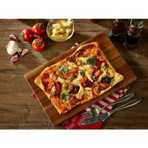 Genware Oil & Vinegar Set With Stand - 3