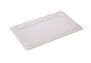 1/4 Polypropylene GN Lid Clear (Pack of 6) - 1