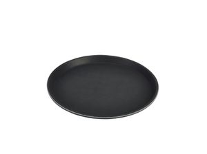 Gengrip 14" Round Non-Slip Tray Black - 1