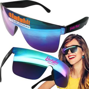Custom Branded Shield Sunglasses - 1