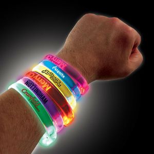 Custom Branded Reactive Led Flashing Wristband - 3