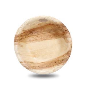 Custom Branded Round Palm Leaf Bowl (12cm) - 1