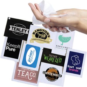 Custom Branded Lemon Hand Wipes - 40Gms Tissue Crepe - Printed - 1