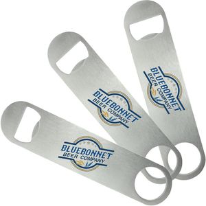 Custom Branded Metal Bar Blade * - 1