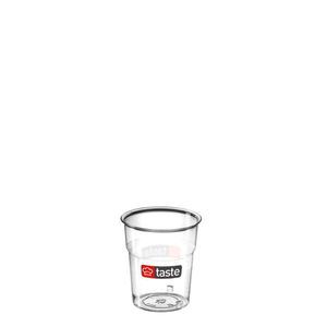 Custom Branded Disposable Plastic Tumbler (100ml/3.5oz) - 1