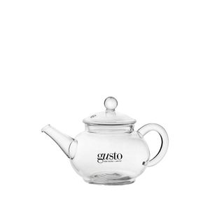 Custom Branded Mini Glass Teapot (150ml/5.25oz) - 1