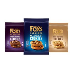 Fox's Mixed Chunky Cookie Twin Pack 45g (48 Pack) - KA656 - 1
