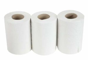 2 Ply White Mini Centre Feed   SPD1152 (12 Rolls per case) - 1