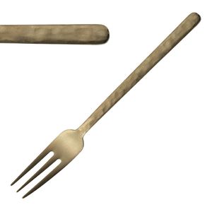 Comas Kodai Vintage Gold 3-Prong Table Forks (12 Pack) - JC591 - 1