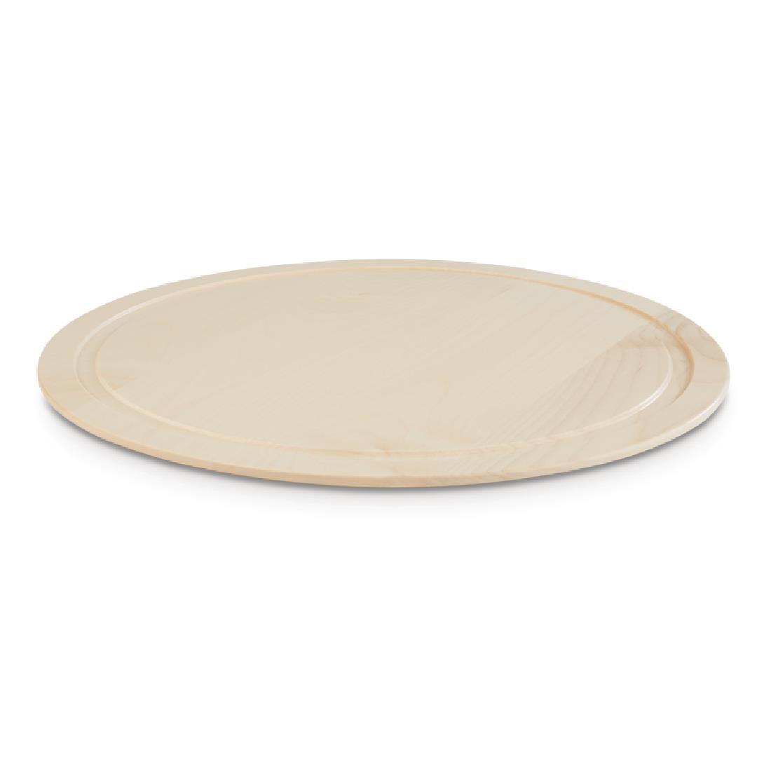 APS+ Maple Wood Rimmed Platter 385mm - Each - DE556 - 1