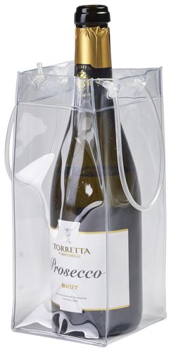 Clear Wine Bag 25cm/ 10 - WB25C - 2