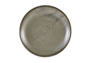 Terra Porcelain Matt Grey Deep Coupe Plate 28cm (Pack of 3) - DC-PMG28 - 3