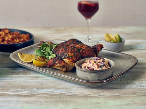Terra Porcelain Grey Rectangular Plate 34.5 x 23.5cm (Pack of 6) - RP-PG34 - 6