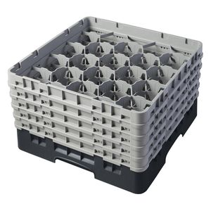 Cambro H279mm Black 20 Compartment Camrack - 1