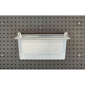 Cambro Pegboard 1/3 Drain Pan With Holder - 1