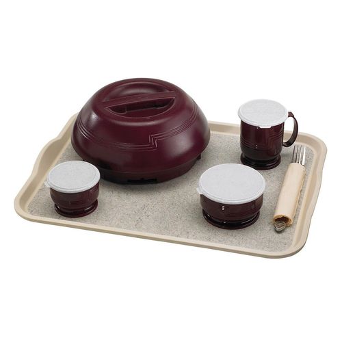 Cambro 0.15L Cranbery Shoreline Small Bowl - 3