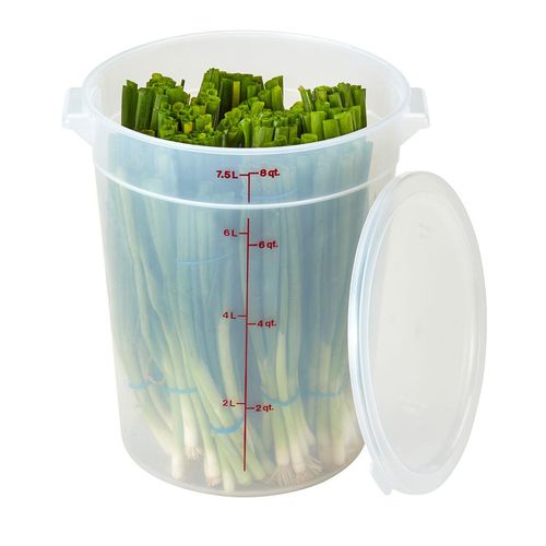 Cambro 7.6L Polypropylene Translucent Round - 2