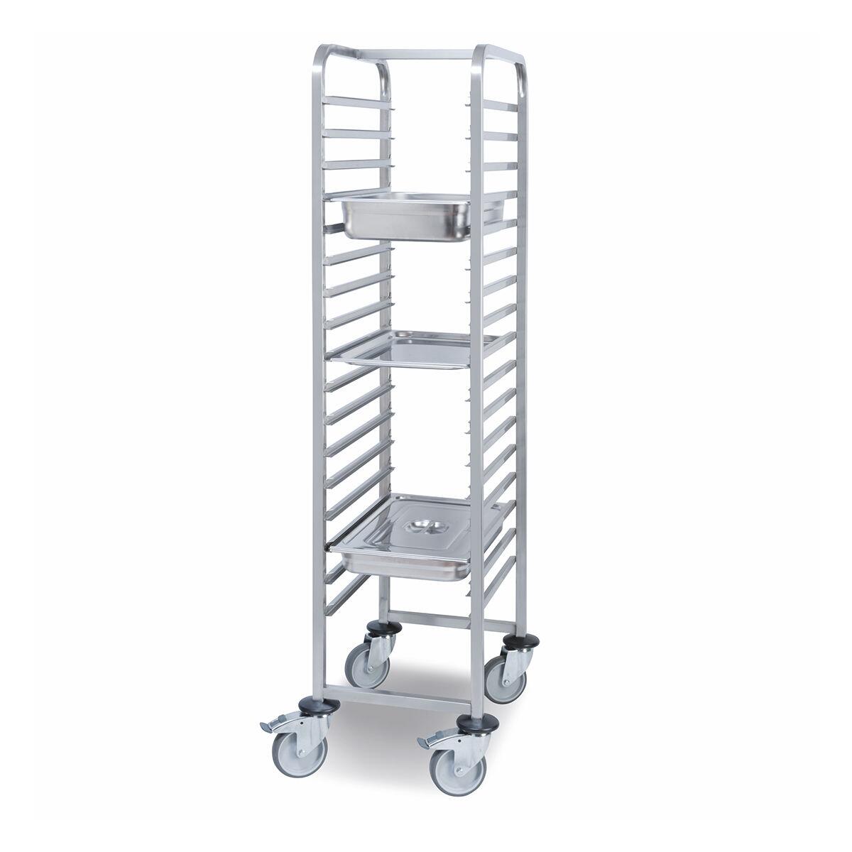 Pujadas 17 Rail 1/1 Gastronorm Transport Trolley - 80430 | Go for Green ...