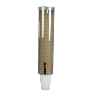 San Jamar 16 Brown Large Water Cup Dispenser - 1