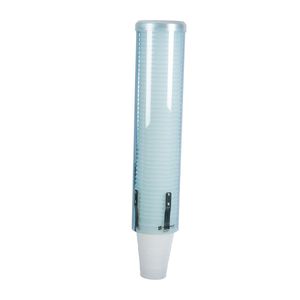San Jamar 16 Artic Blue Large Water Cup Dispenser - 1