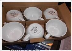 Genware Porcelain Bowl Shape Cup 20cl/ 7oz (Pack of 6) - 322120 - 9