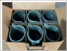 Forge Cove Stoneware Pinched Jug 9cl/3.2oz (Pack of 12) - CT-SJ9CV - 9