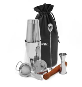 Bonzer 7 Piece Cocktail Kit - Stainless Steel - 12590-06 - 1
